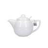 London Pottery Geo Filter 4 Cup Teapot White image 3