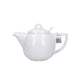 London Pottery Geo Filter 4 Cup Teapot White