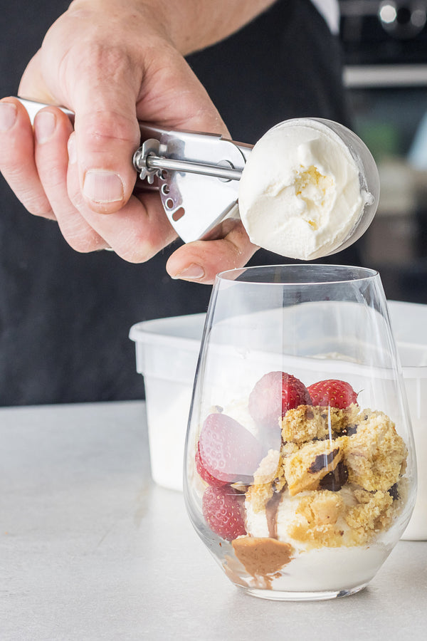 KitchenCraft Metal Ice Cream Scoop image 2