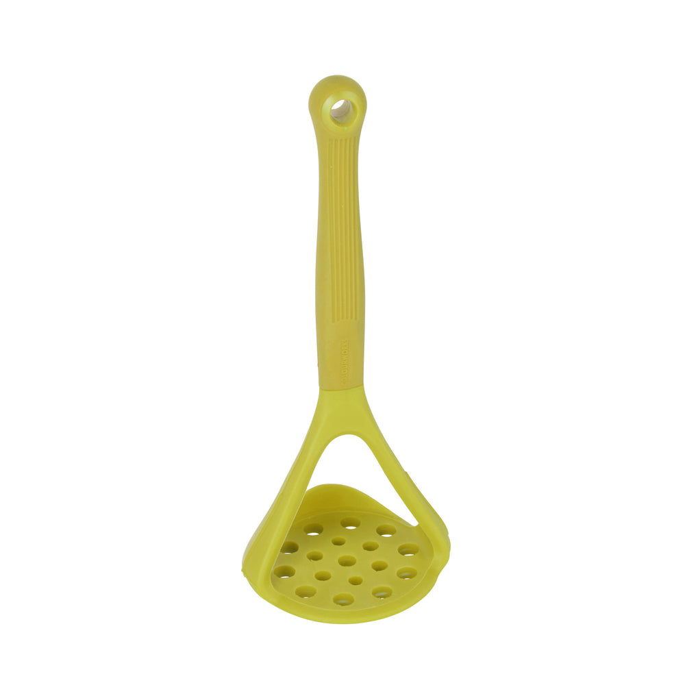 Colourworks Green Silicone Potato Masher with Built-In Scoop