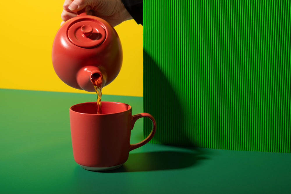 La Cafetière Ceramic Mug, Red, 350ML