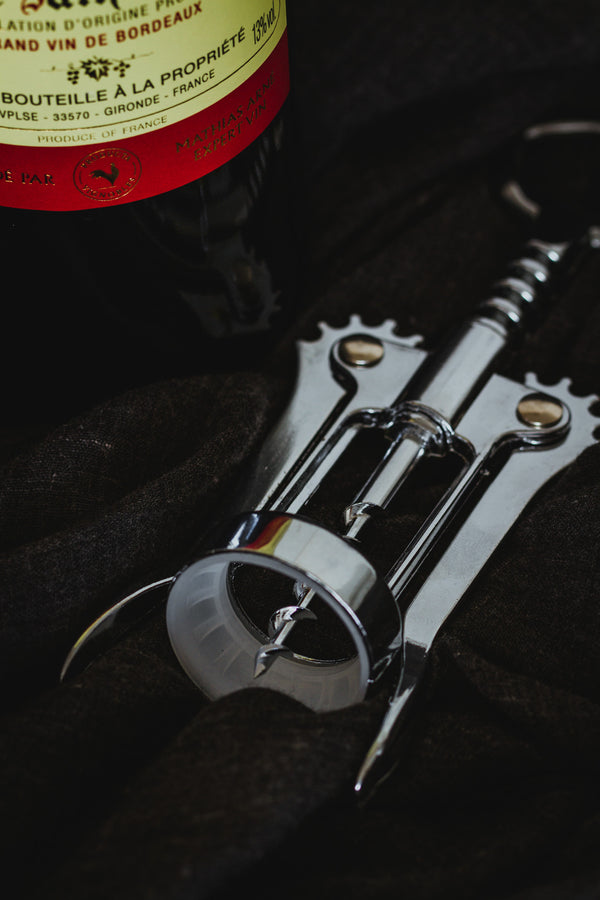 BarCraft Double Handled Chrome Wing Corkscrew image 5