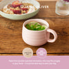 Jamie Oliver Big Love 'Cosy Cuppa' Mug, Pink, Stoneware, 375ml