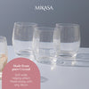 Mikasa Treviso Crystal Stemless Wine Glasses, Set of 4, 350ml image 8