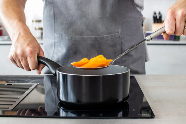 KitchenCraft Oval Handled Professional Stainless Steel Slotted Spoon image 2