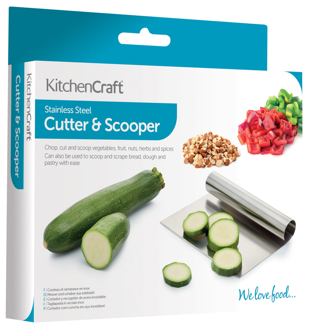KitchenCraft Stainless Steel Cutter and Scooper