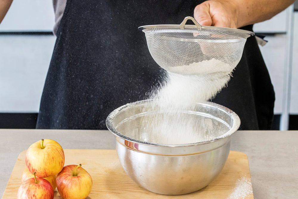 KitchenCraft Oval Handled Professional Stainless Steel 18cm Sieve