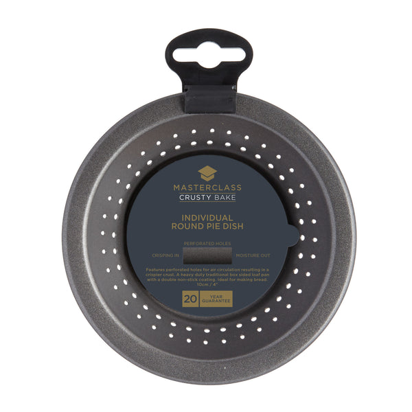 MasterClass Crusty Bake Non-Stick Individual Round Pie Dish, 10cm image 4
