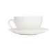 Set of 4 Maxwell & Williams White Basics 300ml Cappuccino Cups And Saucers