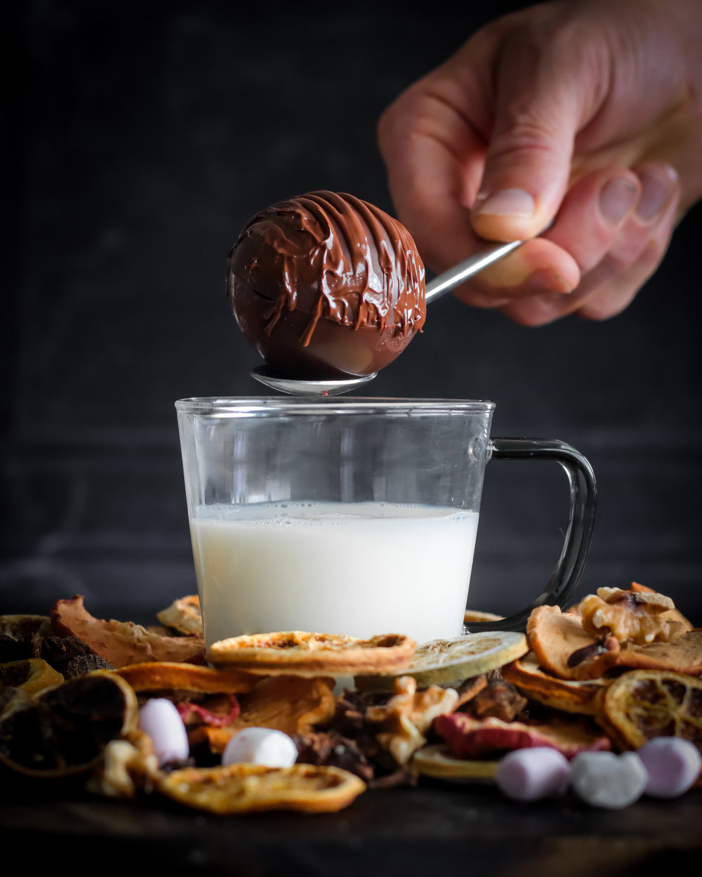 KitchenCraft Silicone Chocolate Bomb Moulds (Makes 6)