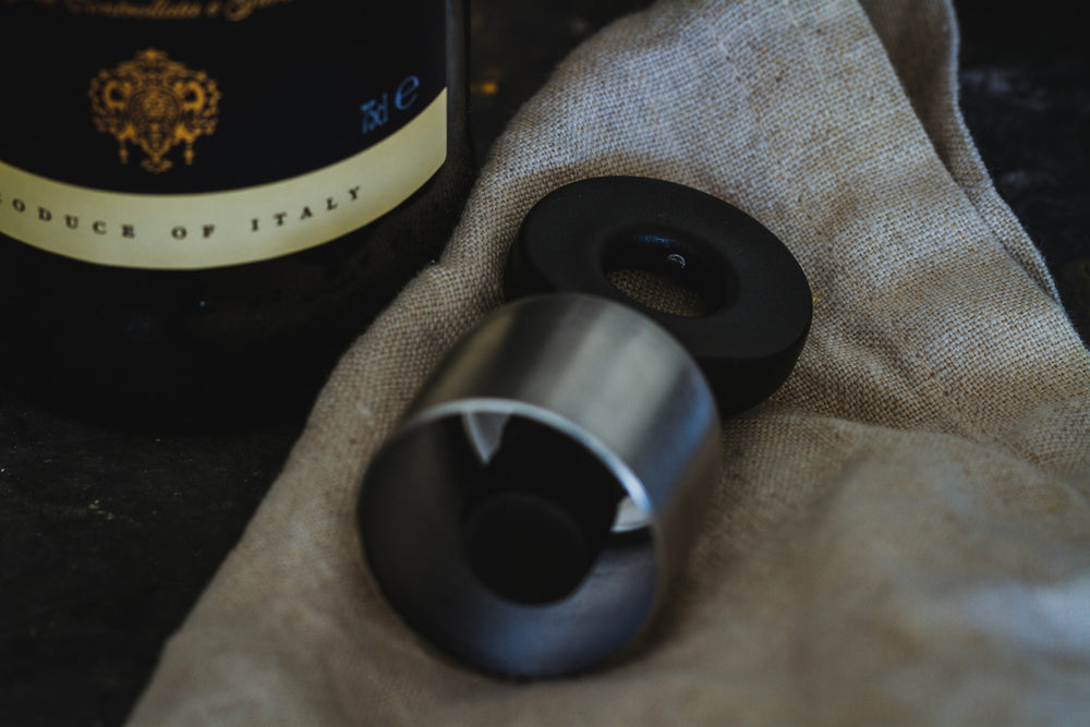 BarCraft Stainless Steel Flip Top Bottle Stopper