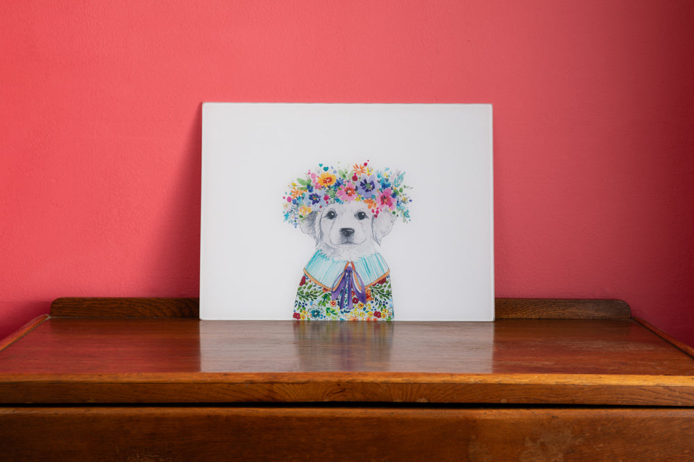 Mikasa Tipperleyhill Glass Worktop Protector, 40 x 30CM