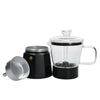 La Cafetière Verona Glass Espresso Maker - 6 Cup, Black