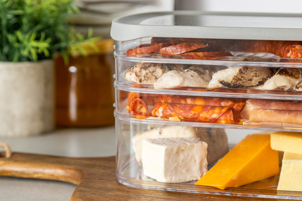MasterClass Cheese Fridge Storage Box, 1700ml