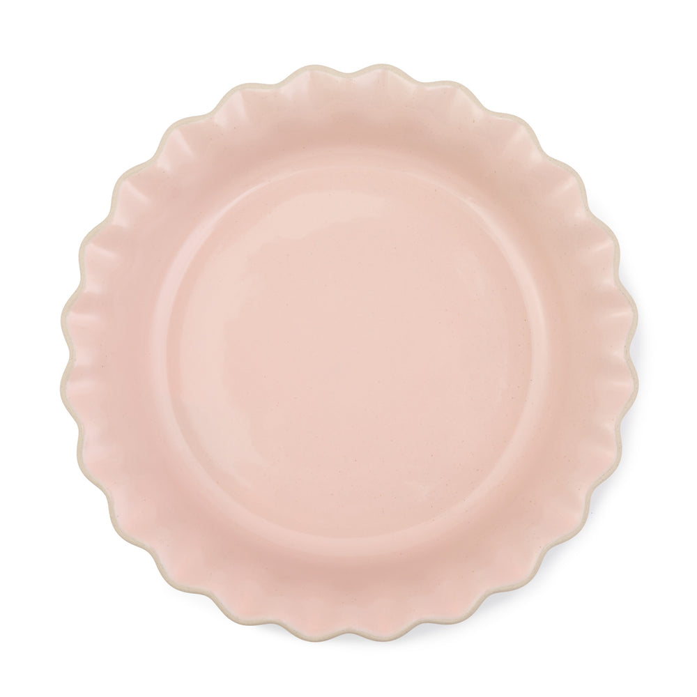 Jamie Oliver Big Love Proper Pie Dish, Stoneware, Pink, 28 x 6cm