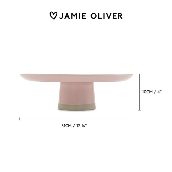 Jamie Oliver Big Love 'Showstopper' Stand, Stoneware, Pink, 31 x 10cm image 4