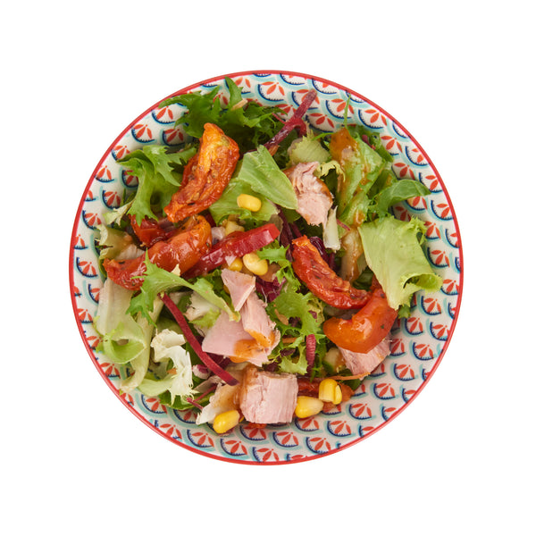 Set of 4 KitchenCraft Bright Green Geometric Print Ceramic Bowls image 2