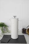 La Cafetière Vienna 8-Cup (1.2-Litre) French Press Coffee Maker in Gift Box, Ceramic - White image 2
