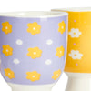 KitchenCraft Retro Floral Egg Cup Set - Porcelain, 4 Pieces image 10