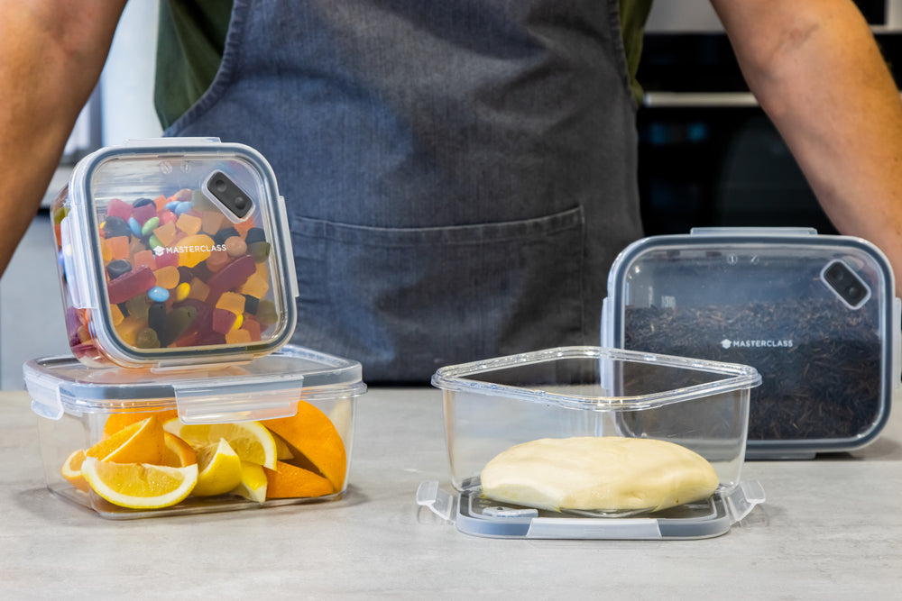 MasterClass Eco Smart Snap Storage Container - 4 Piece Set