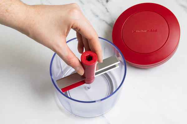 KitchenAid Manual Food Chopper, Empire Red image 4
