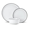 Mikasa Limestone 12pc Porcelain Dinner Set, White image 1