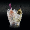 BarCraft Clear Acrylic Double Sided Drinks Pail / Cooler image 2
