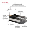 KitchenAid Expandable Dish-Drying Rack with Glassware Attachment image 9