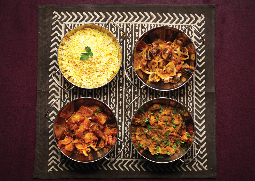 KitchenCraft World of Flavours Indian Stainless Steel Large Balti Dish