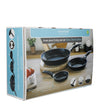 KitchenCraft Non-Stick Aluminium Frying Pans Set, 28cm, 20cm and 12cm image 4