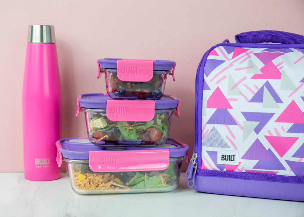 Built Active Glass 700ml Lunch Box