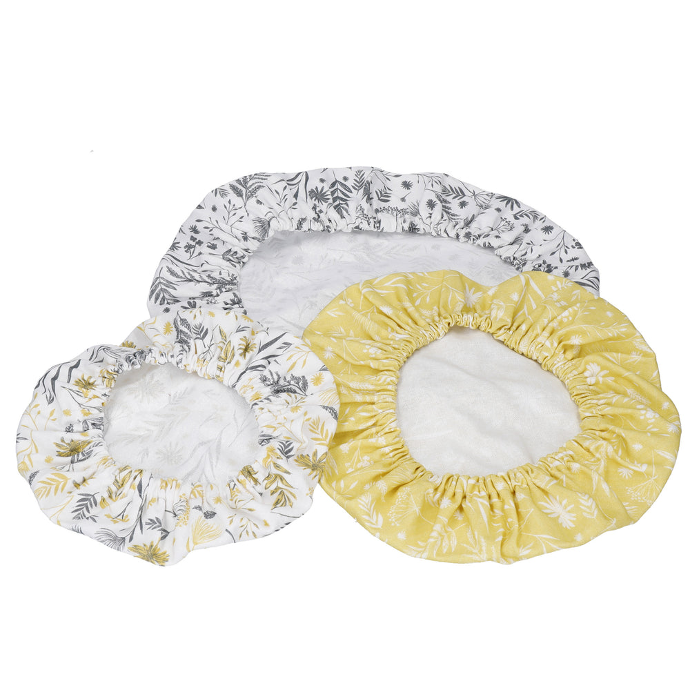 Natural Elements Organic Cotton Bowl Cover Set - Set of 3