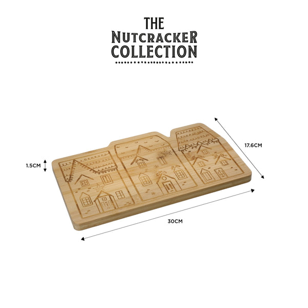 KitchenCraft The Nutcracker Collection Bamboo Cheese Serving Set image 7