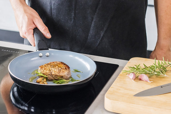 MasterClass Ceramic Non-Stick Eco Fry Pan, 24cm image 6