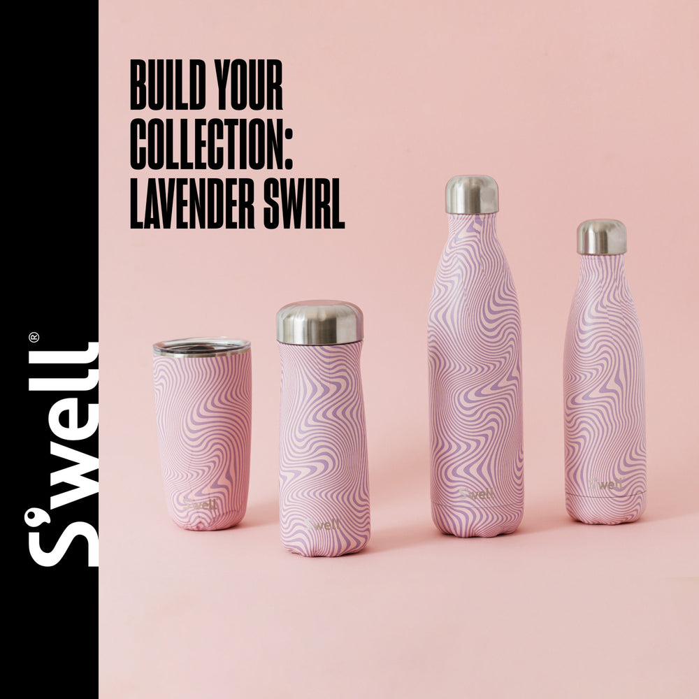 S'well Lavender Swirl Drinks Bottle, 500ml