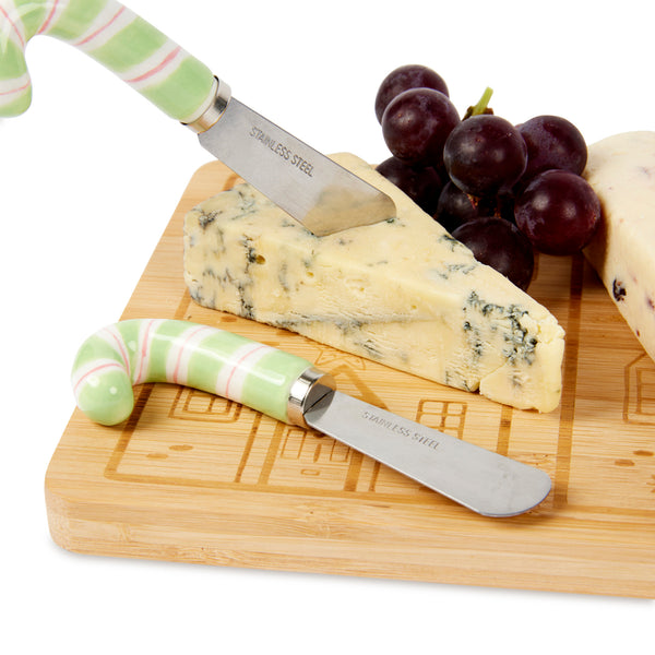 KitchenCraft The Nutcracker Collection Bamboo Cheese Serving Set image 11