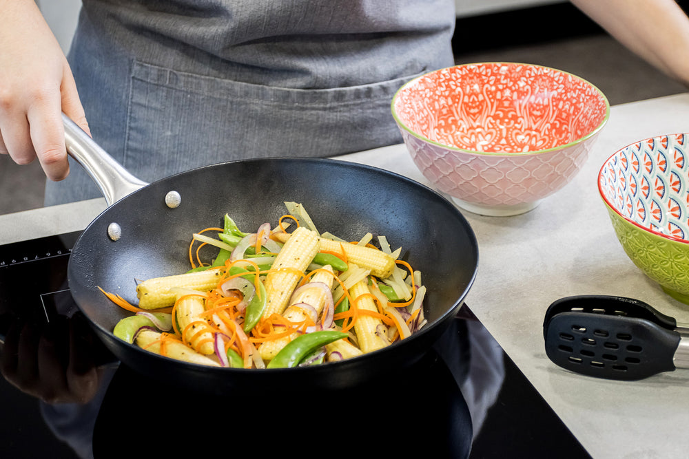 MasterClass Induction-Ready Wok, 24.5cm