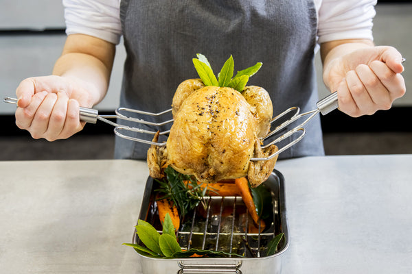 MasterClass Pair of Stainless Steel Oven Forks image 7