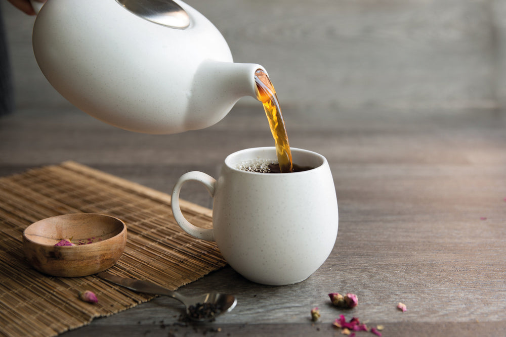 London Pottery Pebble® Mug Matte Speckled White CookServeEnjoy