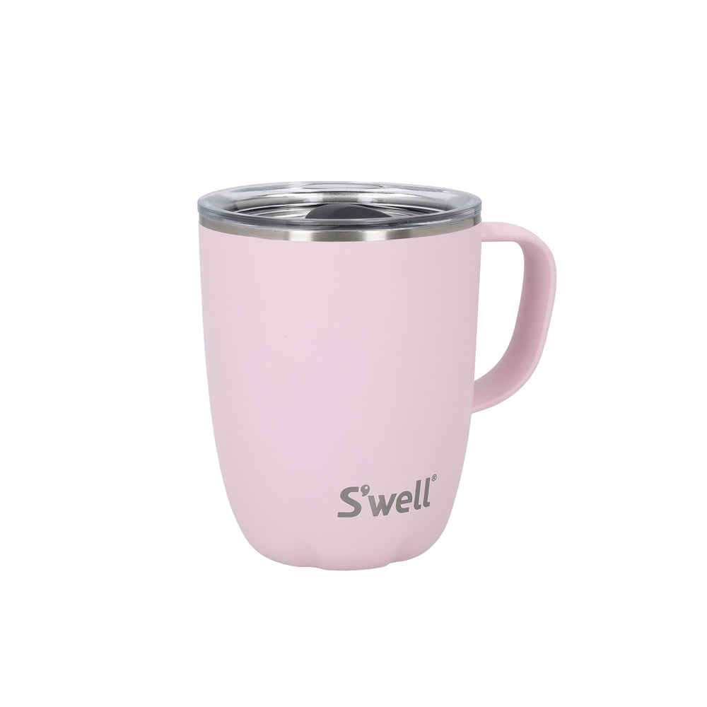 S'well Pink Topaz Mug with Handle, 350ml