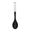 4pc Onyx Black Kitchen Utensil Set with Spoon Spatula, Slotted Spoon, Whisk and Basting Spoon image 4