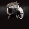BarCraft Stainless Steel Ice Bucket with Lid and Tongs image 5