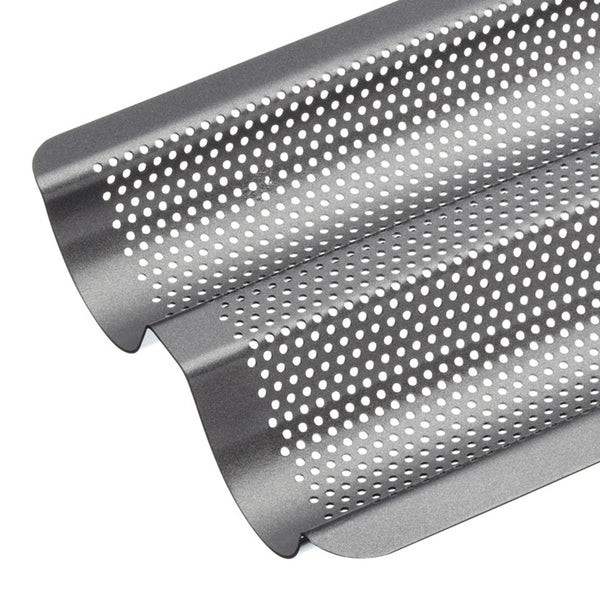 MasterClass Crusty Bake Non-Stick Baguette Tray image 3