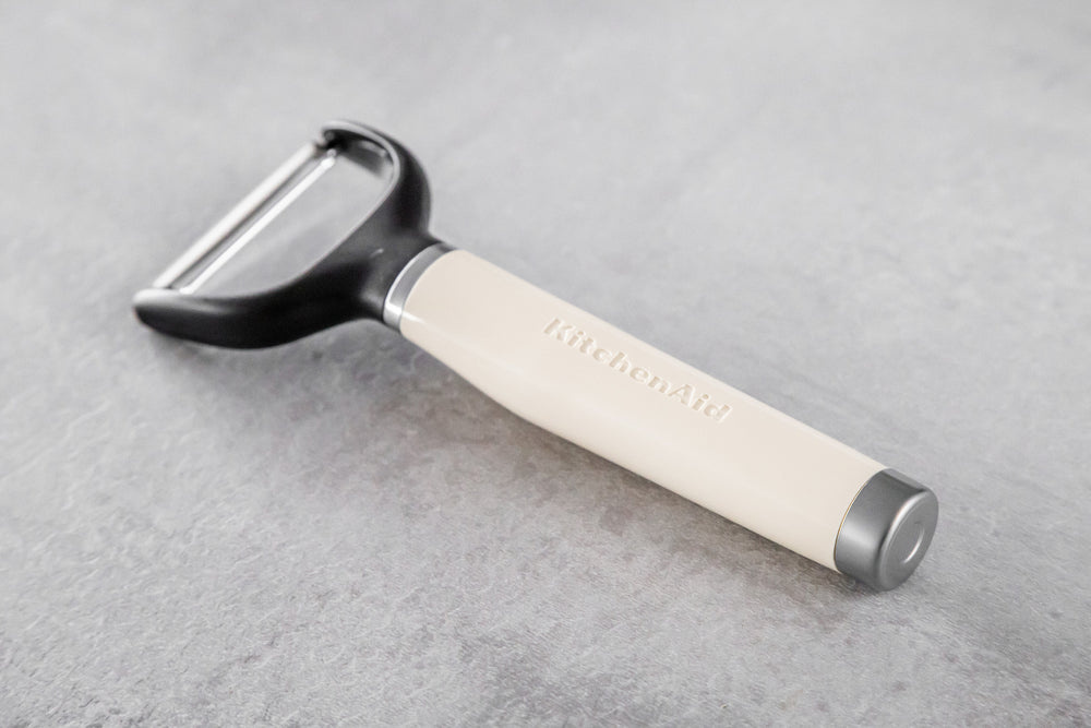 KitchenAid Stainless Steel Y Peeler - Almond Cream