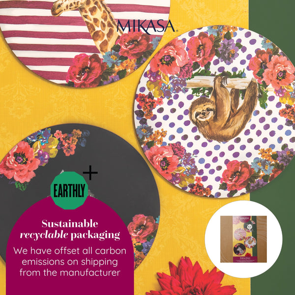 Mikasa Wild at Heart Cork Round Coasters, Set of 4, 12cm image 9