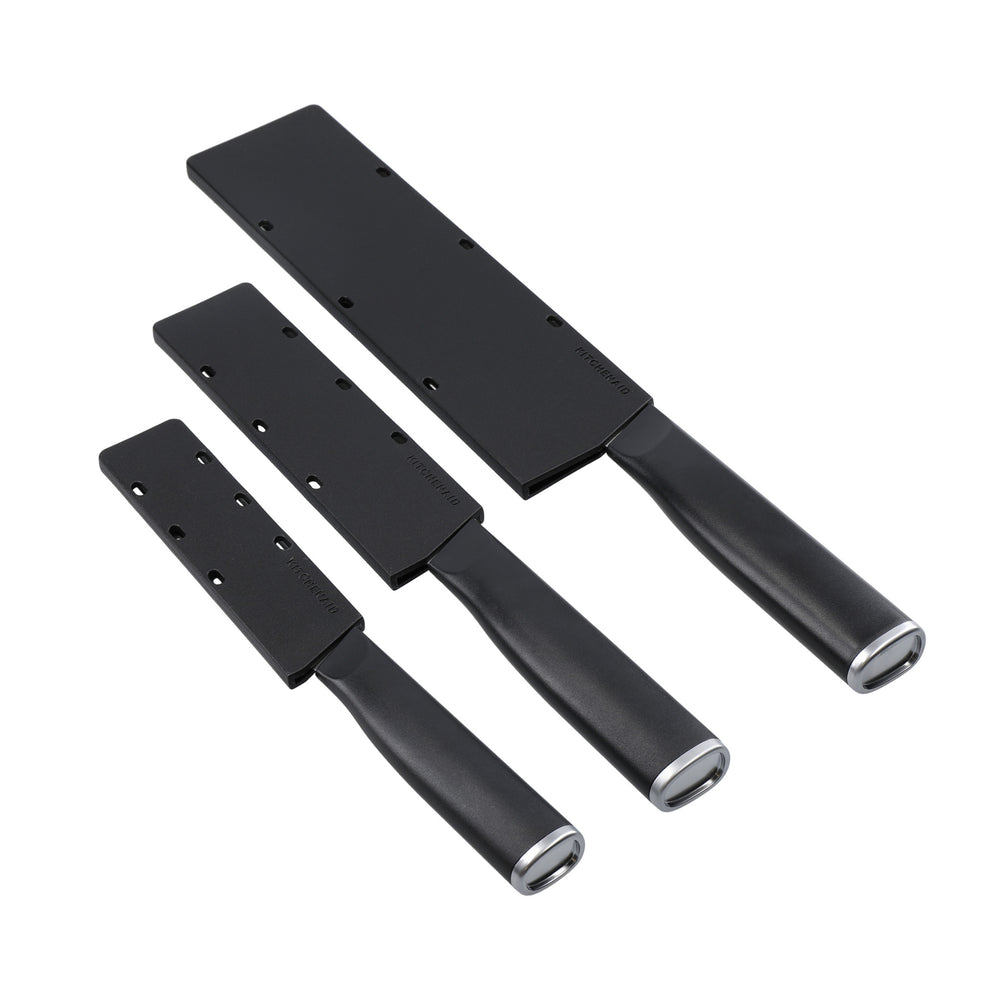 KitchenAid Classic 3-Piece Kitchen Knife Set, Sharp High-Carbon Japanese Steel