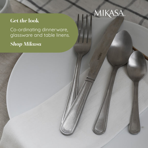 Mikasa Portobello Stainless Steel Cutlery Set, 16 Piece image 9