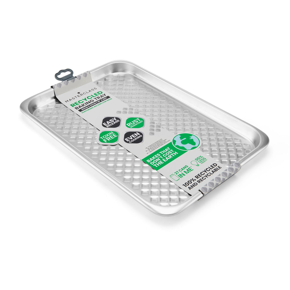 MasterClass Recycled Aluminum Large Baking Tray, 40x27cm
