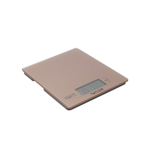 Taylor Digital Food Scales with Touchless Tare in Gift Box, High Accuracy, Plastic, Rose Gold, 16 x 20cm image 8