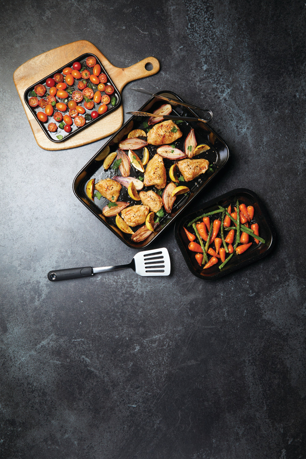 MasterClass Vitreous Enamel Baking Tray